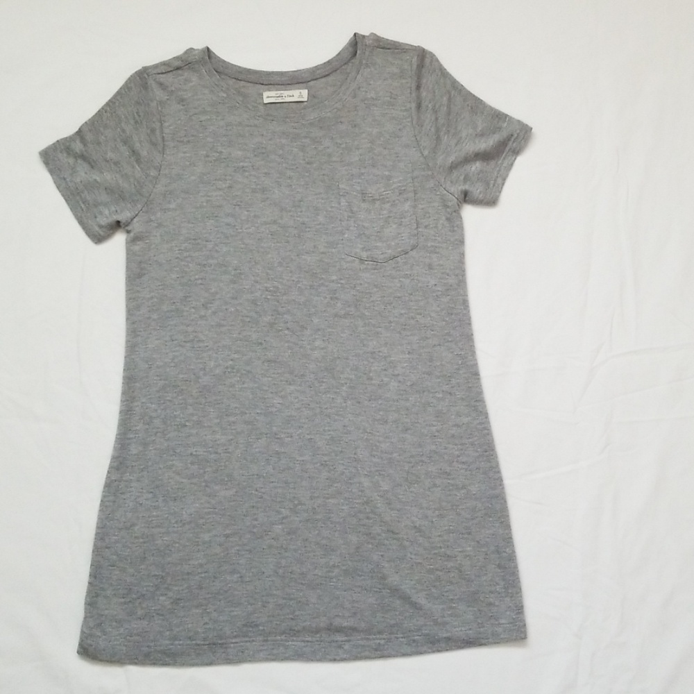 Abercrombie & Fitch | Heather Gray T-shirt Dress